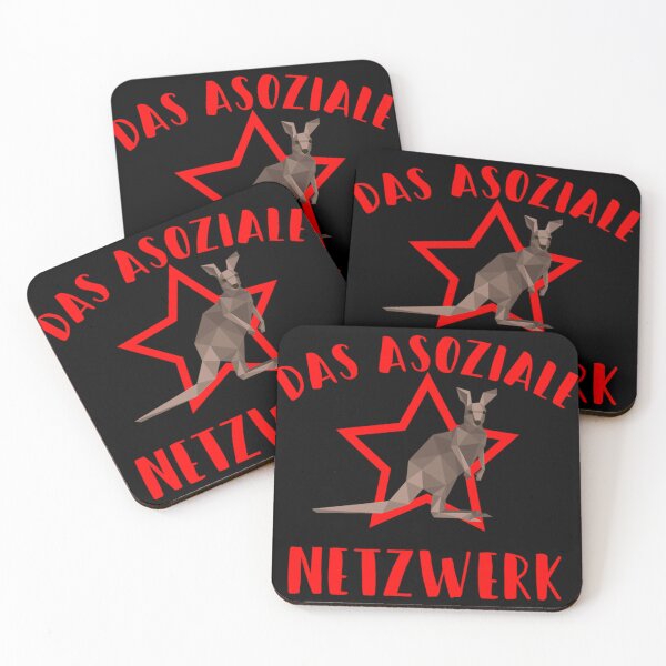 Artikelvorschau, Das antisoziale Netzwerk mit einem Känguru entworfen und verkauft von UnknownSide.
