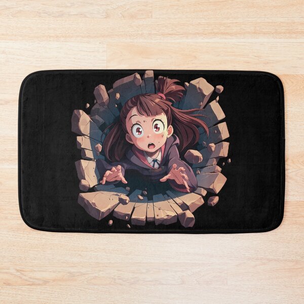 Item preview, Atsuko Kagari Little Witch Academia Anime Falling Surprise Magic School Vibe designed and sold by TorbenKuhano.