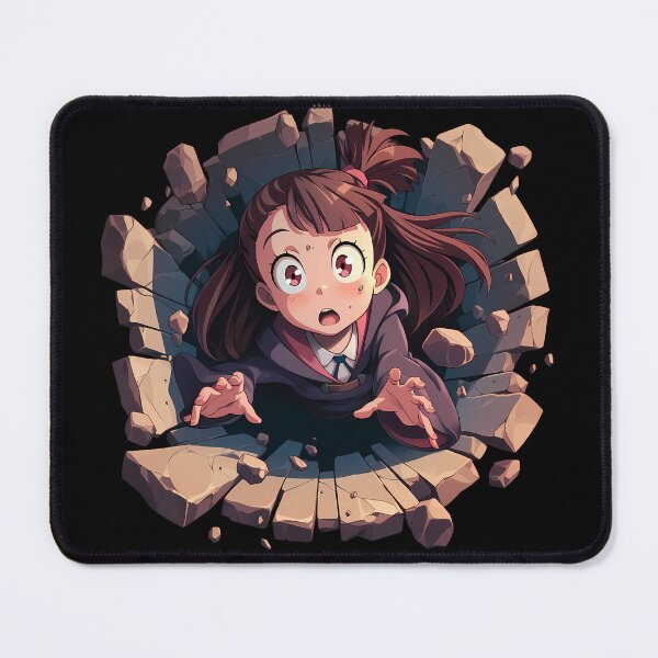 Item preview, Atsuko Kagari Little Witch Academia Anime Falling Surprise Magic School Vibe designed and sold by TorbenKuhano.