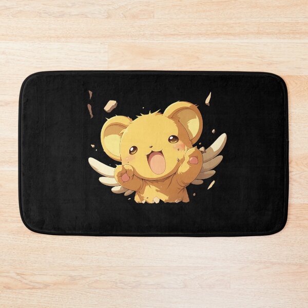 Item preview, Chan Kero Chan Cerberus Cardcaptor Sakura Anime Chibi Kawaii Peeking Yellow Wings designed and sold by TorbenKuhano.