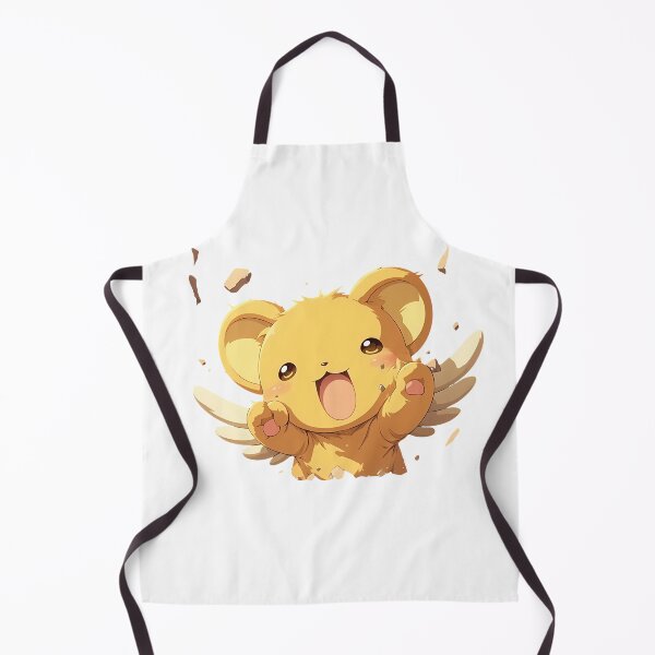 Item preview, Chan Kero Chan Cerberus Cardcaptor Sakura Anime Chibi Kawaii Peeking Yellow Wings designed and sold by TorbenKuhano.