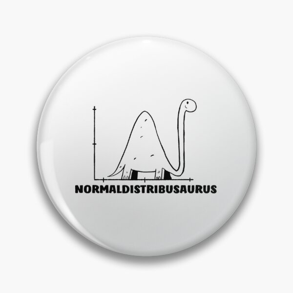Item preview, Normal Distribution Dinosaur Pun designed and sold by ghzkwclm46.