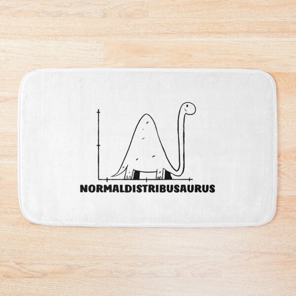 Item preview, Normal Distribution Dinosaur Pun designed and sold by ghzkwclm46.