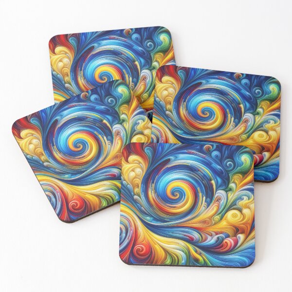 Item preview, Neon Nebula Swirl designed and sold by TinCatOutPost.