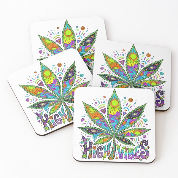 Item preview, Psychedelic Cannabis Leaf designed and sold by AliveStyle.
