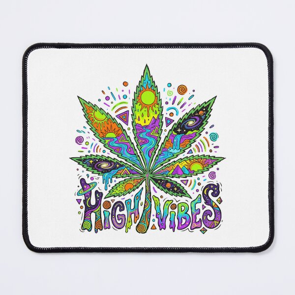 Item preview, Psychedelic Cannabis Leaf designed and sold by AliveStyle.