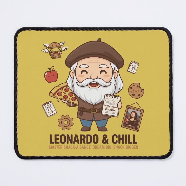Item preview, Leonardo & Chill: The Master Snack-aisance designed and sold by MaisonLouis.