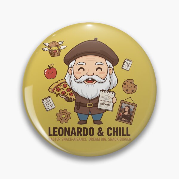 Item preview, Leonardo & Chill: The Master Snack-aisance designed and sold by MaisonLouis.
