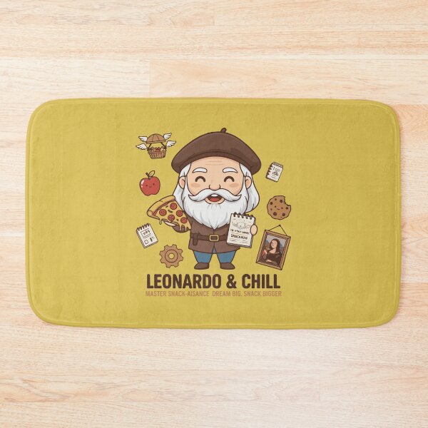 Item preview, Leonardo & Chill: The Master Snack-aisance designed and sold by MaisonLouis.
