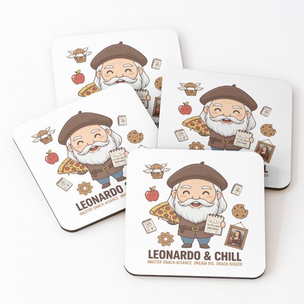 Item preview, Leonardo & Chill: The Master Snack-aisance designed and sold by MaisonLouis.