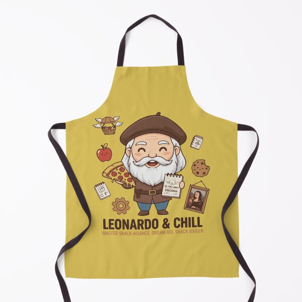 Item preview, Leonardo & Chill: The Master Snack-aisance designed and sold by MaisonLouis.