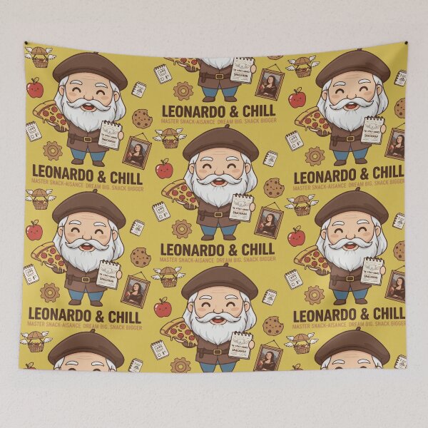 Item preview, Leonardo & Chill: The Master Snack-aisance designed and sold by MaisonLouis.