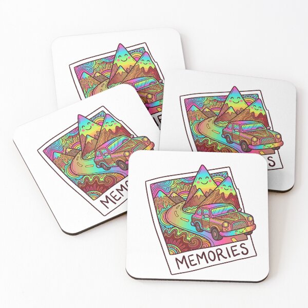 Item preview, Colorful Road Trip Polaroid designed and sold by AliveStyle.