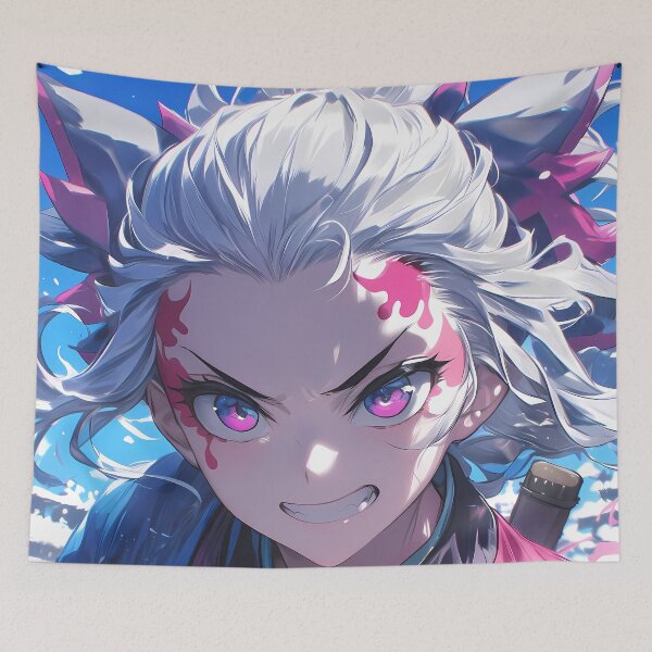 Item preview, Daki Demon Slayer Anime Seductive Battle Obi Demoness Beauty designed and sold by TorbenKuhano.
