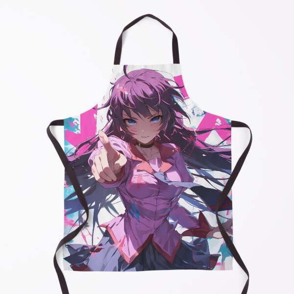 Item preview, Hitagi Senjougahara Bakemonogatari Anime Girl Determined Gaze designed and sold by TorbenKuhano.