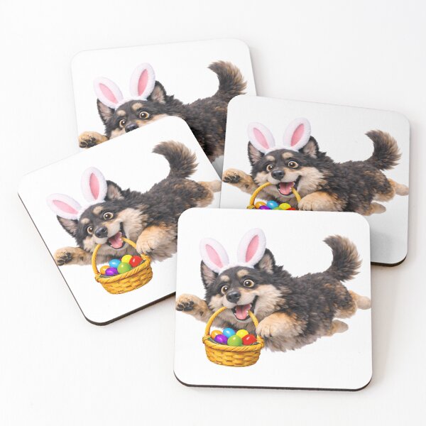 Item preview, Easter Finnish Lapphund designed and sold by Sillytoe.