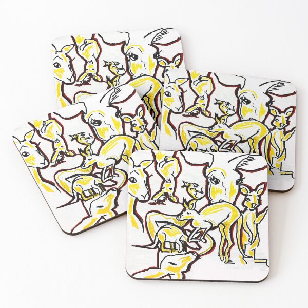 Item preview, Kangaroos Artwork by Robb Swanlund designed and sold by robbsdesign.