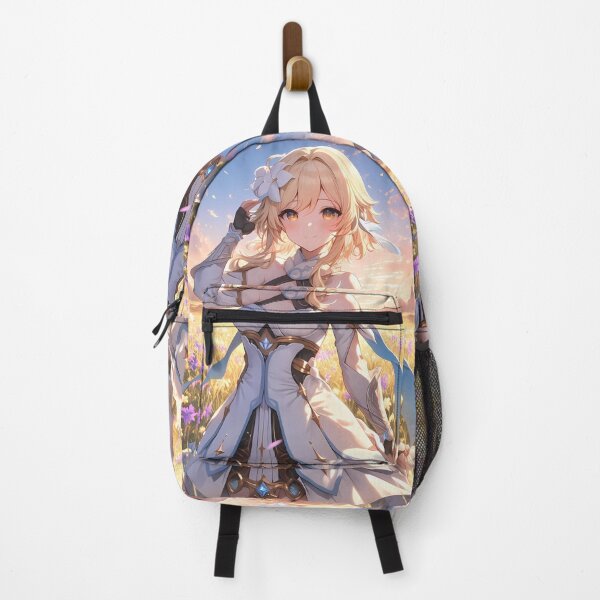 Item preview, Traveler Lumine Genshin Impact Anime Girl Pure Golden Light designed and sold by TorbenKuhano.
