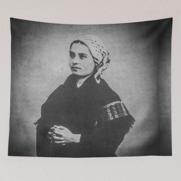 Item preview, Saint Bernadette   designed and sold by lobodelnoir.