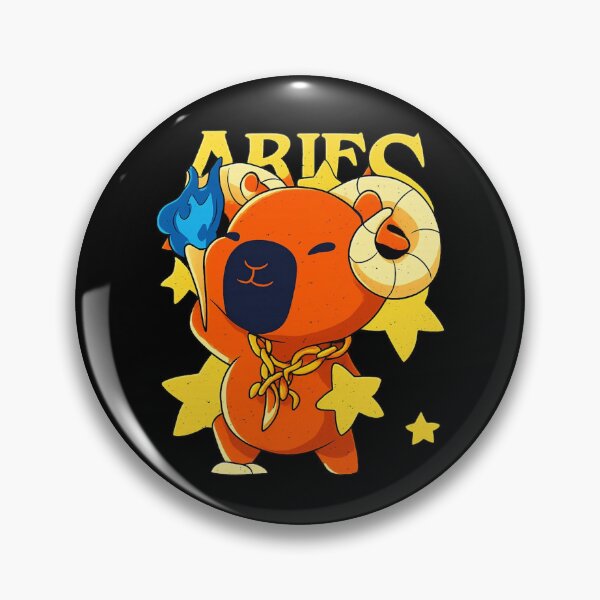 Item preview, Aries Zodiac - Bold and Colorful Design designed and sold by PowerSSales.