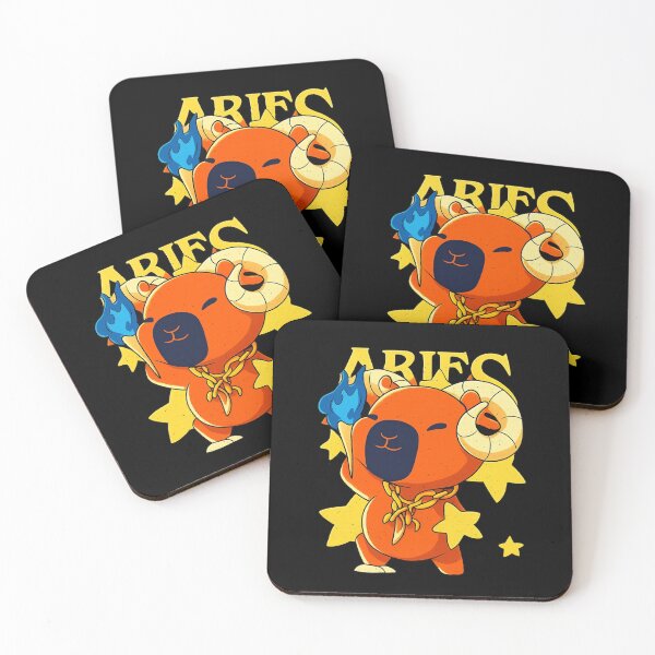 Item preview, Aries Zodiac - Bold and Colorful Design designed and sold by PowerSSales.