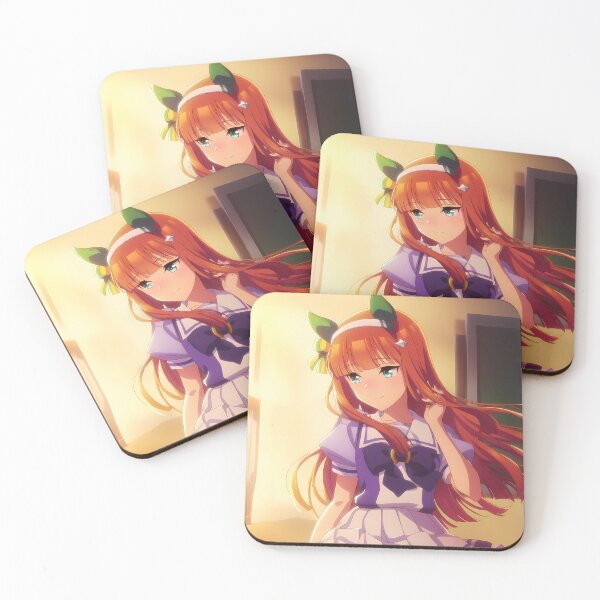Item preview, Silence Suzuka Golden Hour Glow Uma Musume Pretty Derby Anime Girl Waifu designed and sold by TorbenKuhano.