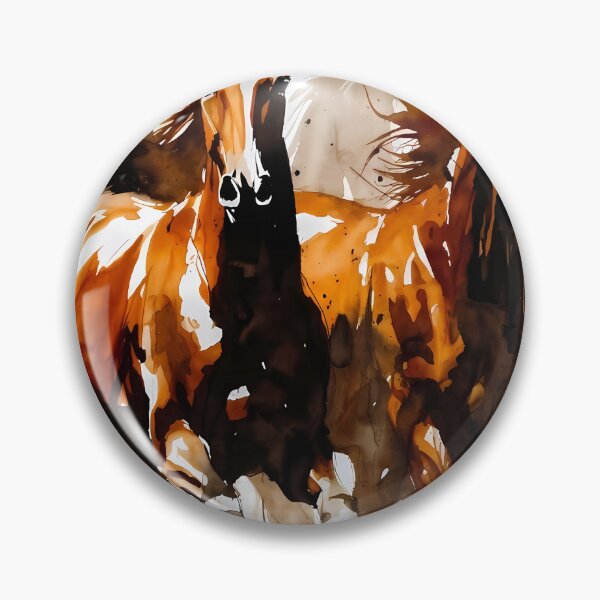 Item preview, Abstract Stylized Painting Artwork of Horses (image size 7840x11680) designed and sold by Digital-Davinci.