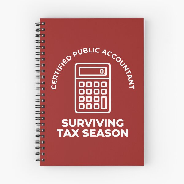 Item preview, Minimalist Certified Public Accountant Surviving Tax Season designed and sold by FlashCraft Design.