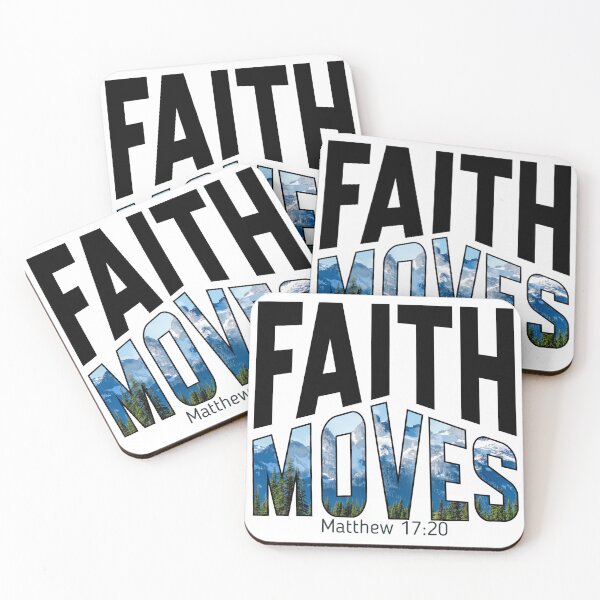 Item preview, Faith Moves Mountains designed and sold by JosArt2819.