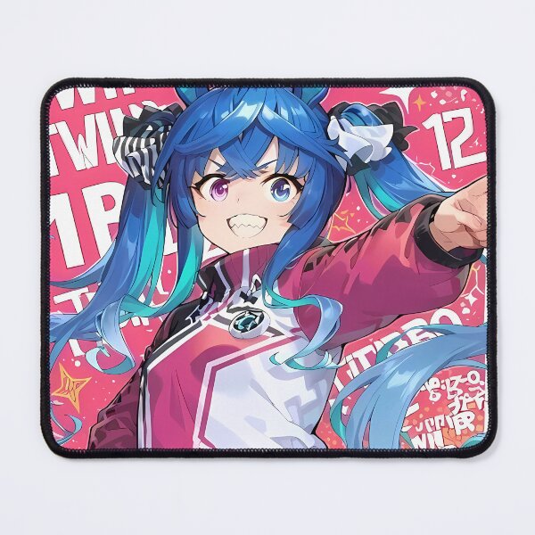 Item preview, Twin Turbo Uma Musume Pretty Derby Anime Girl Waifu Idol Performance designed and sold by TorbenKuhano.