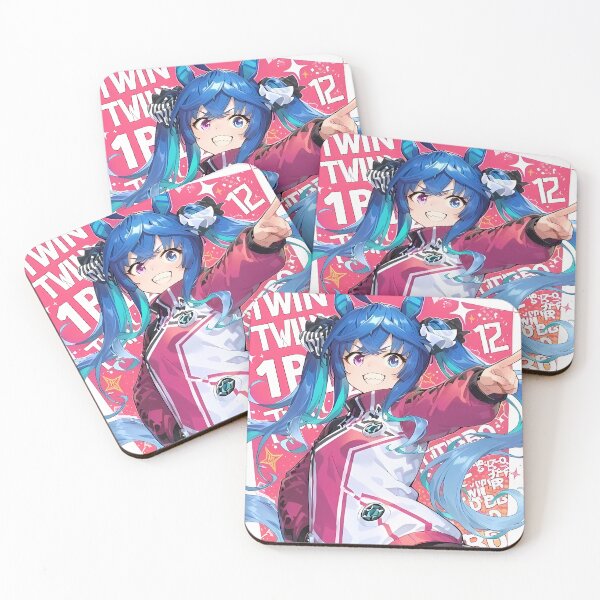 Item preview, Twin Turbo Uma Musume Pretty Derby Anime Girl Waifu Idol Performance designed and sold by TorbenKuhano.