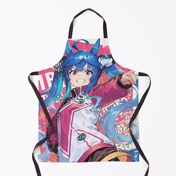 Item preview, Twin Turbo Uma Musume Pretty Derby Anime Girl Waifu Idol Performance designed and sold by TorbenKuhano.
