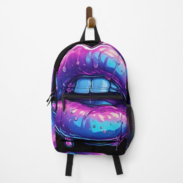 Item preview, Dripping Lips – Modern Neon Aesthetic designed and sold by Neer arts.