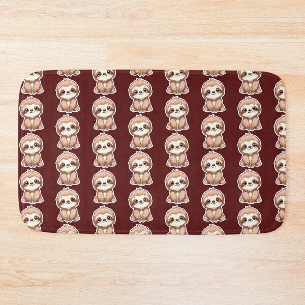 Item preview, Adorable Chibi Sloth with Big Eyes designed and sold by Uniquely Yours.