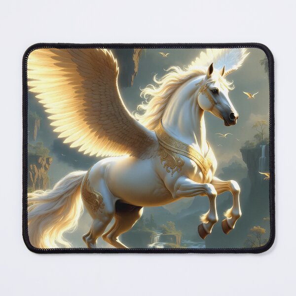 Item preview, Stylized Fantasy Horse Painting (image size 7840x11680) designed and sold by Digital-Davinci.