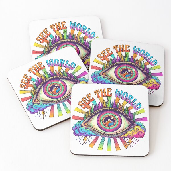 Item preview, Psychedelic All Seeing Eye designed and sold by AliveStyle.