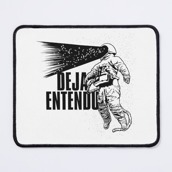 Item preview, Brand New Deja Entendu Astronaut Illustration black designed and sold by LapinMagnetik.