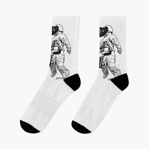 Item preview, Brand New Deja Entendu Astronaut Illustration black designed and sold by LapinMagnetik.