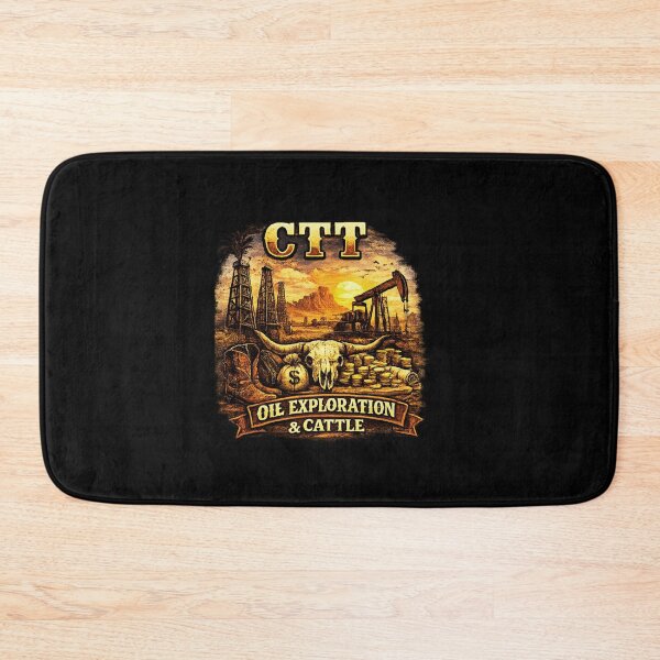Item preview,  CTT Oil Exploration & Cattle – West Texas Oil Boomtown Ranch & Rig Design designed and sold by Sun Sand & Sea Art.