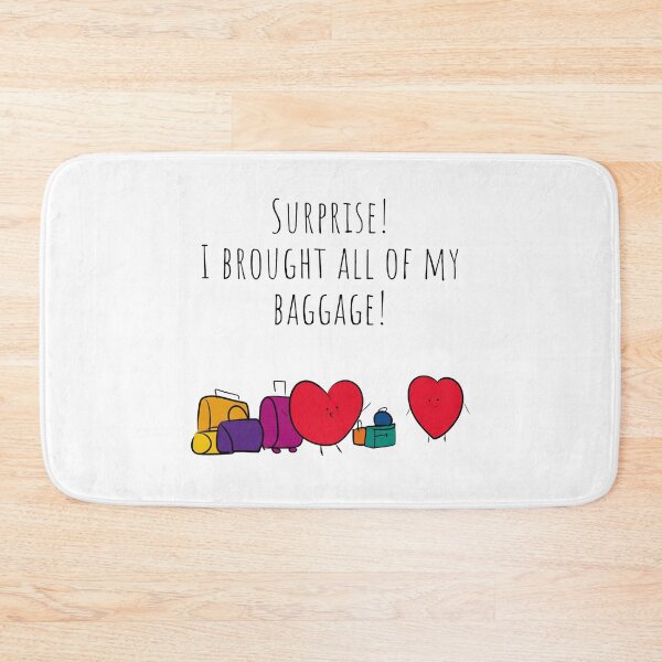 Item preview, Surprise I Brought Baggage Hearts (No Background Version) designed and sold by BLAAAAASK.