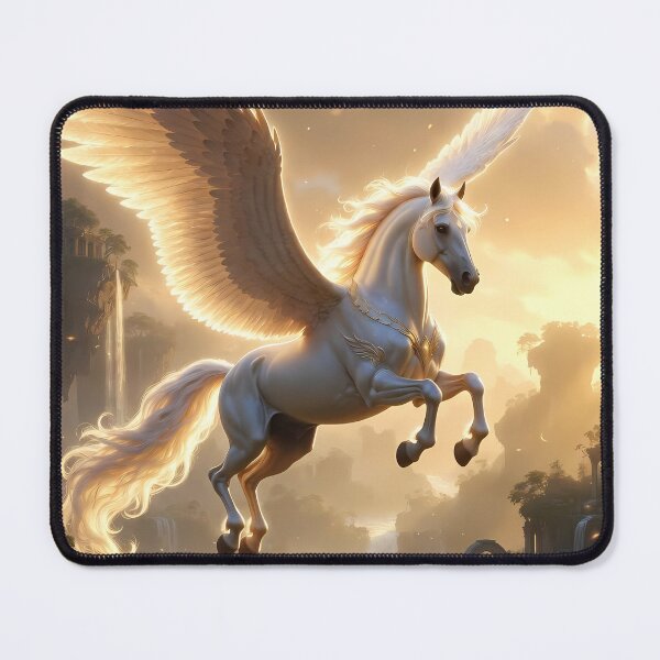 Item preview, Stylized Fantasy Horse Painting (image size 7840x11680) designed and sold by Digital-Davinci.
