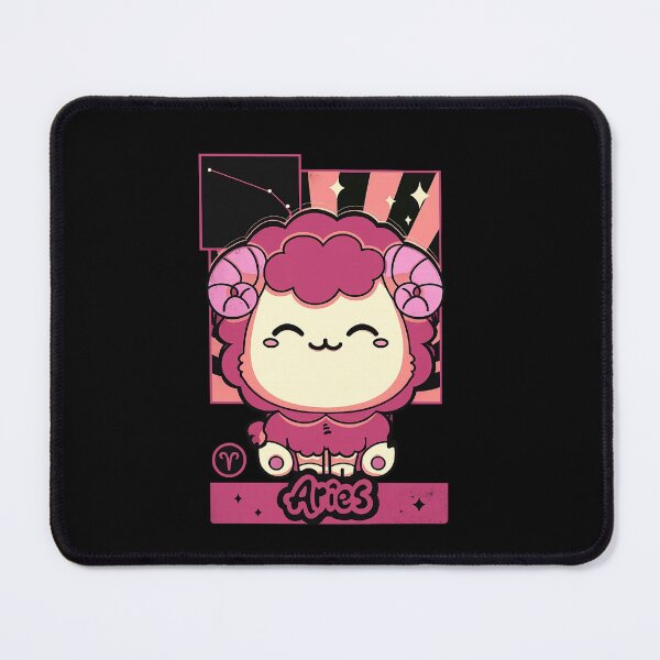 Item preview, Cute Aries Zodiac Kawaii Ram Illustration designed and sold by PowerSSales.