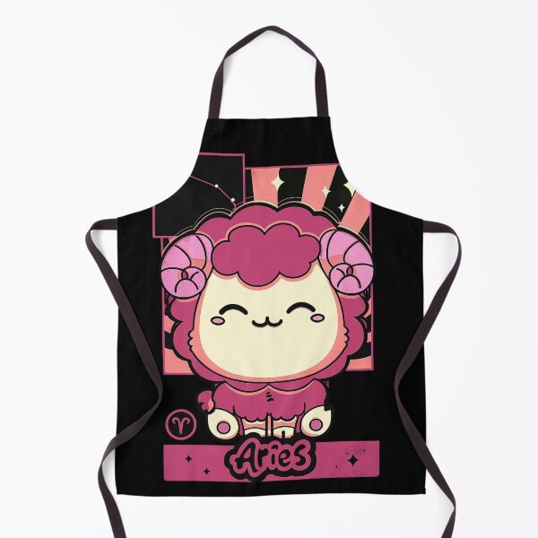 Item preview, Cute Aries Zodiac Kawaii Ram Illustration designed and sold by PowerSSales.