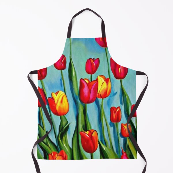 Item preview, Classic Red Tulip Painting for Elegant Floral Enthusiasts designed and sold by WildStroke.