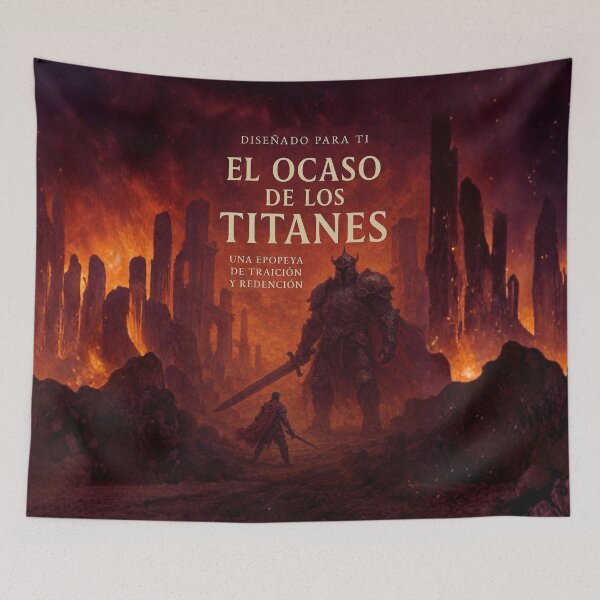 Item preview, Epic Fantasy Notebook – The Final Duel of Titans designed and sold by Anomaly 404 Error.