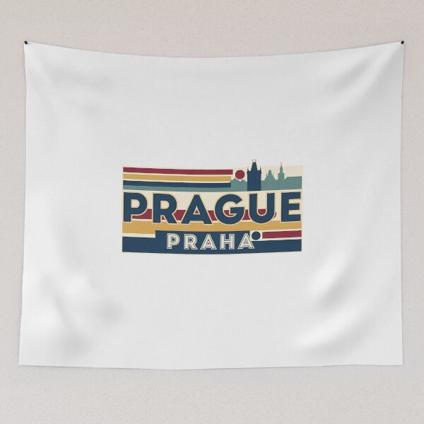 Item preview, Prague Retro Travel Graphic Design designed and sold by Timegraf.