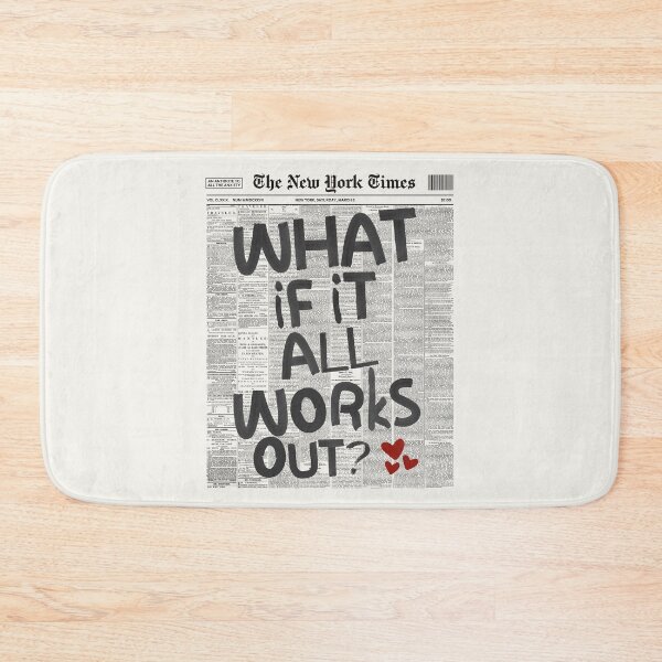 Item preview, Vintage Affirmation Newspaper - Bold Typography designed and sold by SaltedBeachPaperie.
