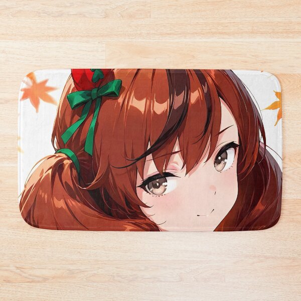 Item preview, Uma Musume Nice Nature Pretty Derby Anime Girl Autumn Maple Leaves Charm designed and sold by TorbenKuhano.