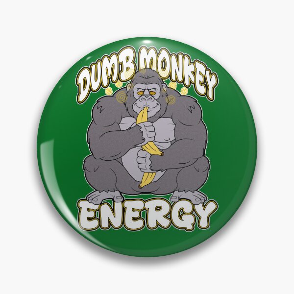 Item preview, Dumb Monkey Energy designed and sold by RoyalBearTees.