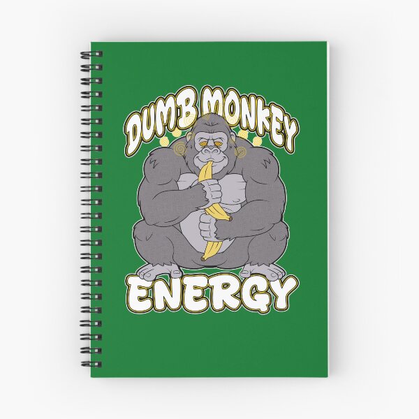 Item preview, Dumb Monkey Energy designed and sold by RoyalBearTees.